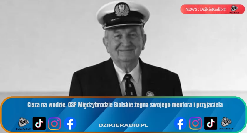Cisza po ostatniej wachcie. Międzybrodzie Bialskie żegna mentora i przyjaciela strażaków
