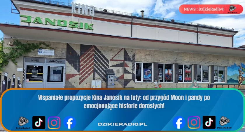 Nowości filmowe od Kina Janosik: Przygoda z Pandy, Kotka Moxy i Mroczna Historia Wielkiej Warszawskiej