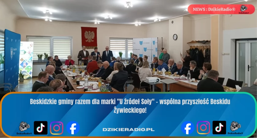 Beskidzkie gminy łączą siły: nowa marka „U źródeł Soły” podpisana w Rajczy