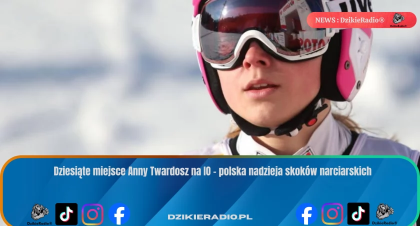 Anna Twardosz z historycznym 10. miejscem na olimpijskiej skoczni