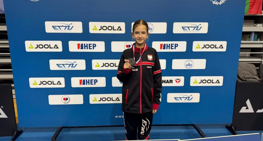 Sukces Hani Kufel: młoda gwiazda tenisa stołowego z dwoma medalami na koncie