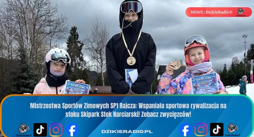 III Zimowe Mistrzostwa SP1 Rajcza! Zobacz najlepszych zawodników i ich wyjątkowe osiągnięcia.