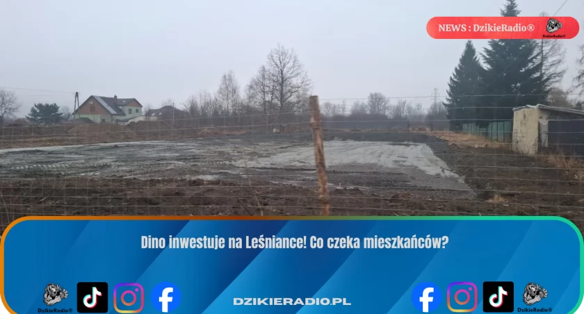 Zaskakujące plany! Dino otworzy nowy market na Leśniance – co to oznacza dla mieszkańców?