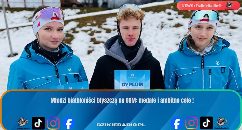 Młodzi biathloniści błyszczą na OOM: medale i ambitne cele