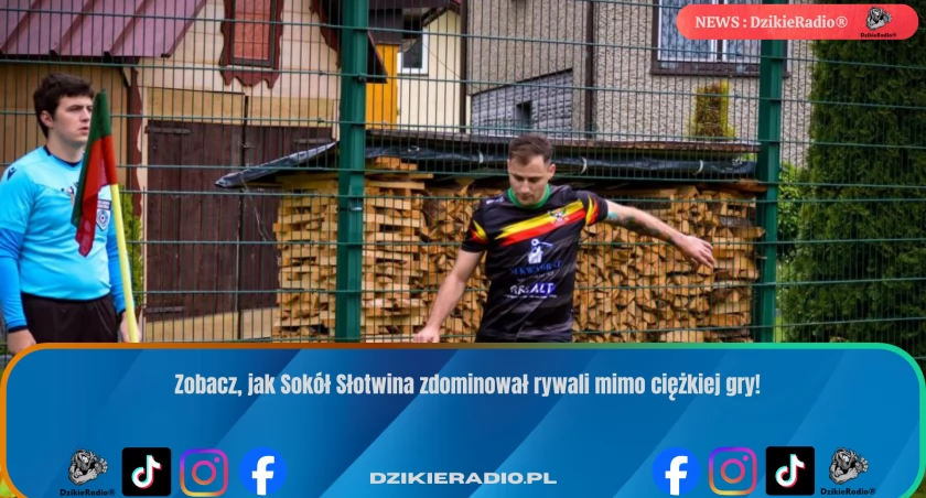 Sokół Słotwina rozgromił SMS Żywiec II w pierwszym sparingu po zimie