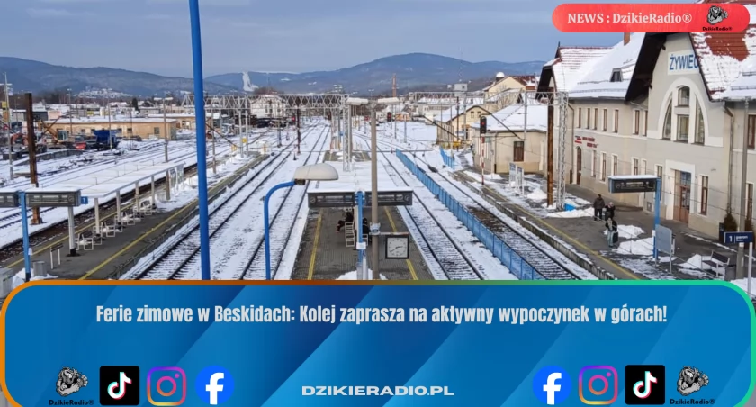 Ferie w Beskidach z Koleją Śląską: aktywny wypoczynek i bilety w promocji.