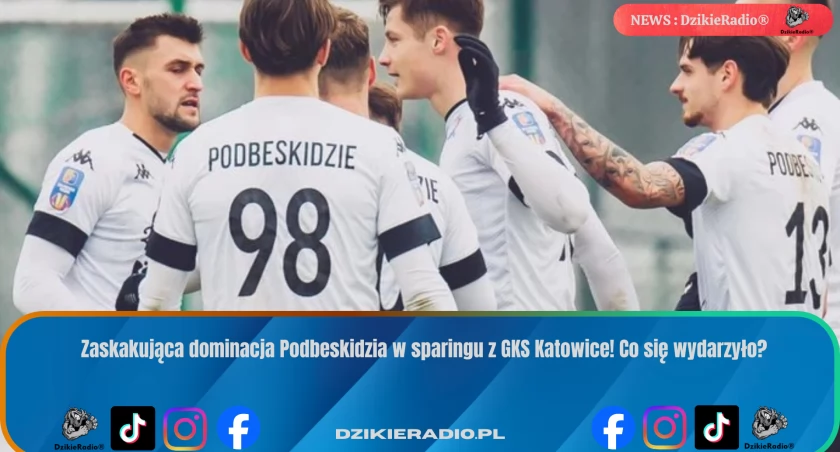 Podbeskidzie Bielsko-Biała imponuje w Katowicach przed startem II ligi