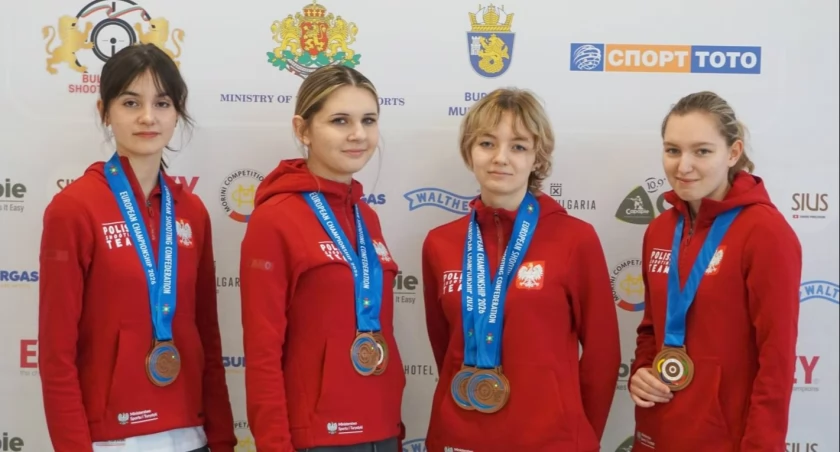 Młode Strzelczynie z Bielska-Białej Błysnąły na Mistrzostwach Europy Juniorów