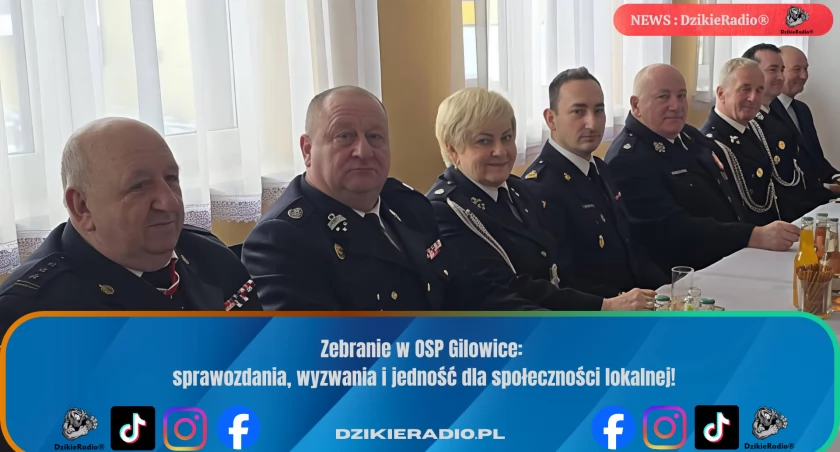 OSP Gilowice podsumowuje lata i wybiera nowe władze – ważne decyzje na przyszłość.