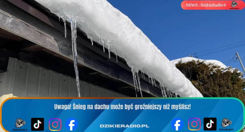 Biały ciężar zimy: jak śnieg na dachach zagraża bezpieczeństwu budynków?