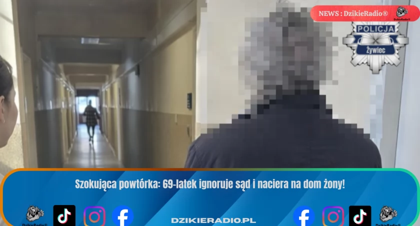 69-latek dwukrotnie złamał sądowy zakaz w powiecie żywieckim