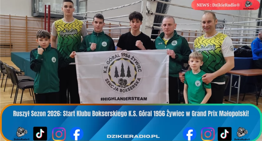Emocjonujące otwarcie sezonu 2026! K.S. Góral 1956 Żywiec w akcji w Wieliczce.
