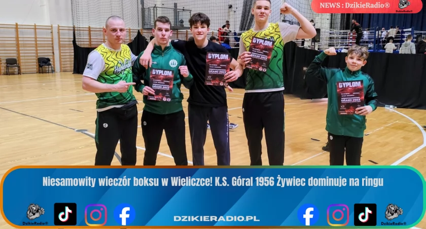 K.S. Góral 1956 Żywiec triumfuje w Wieliczce: komplet zwycięstw potwierdza formę