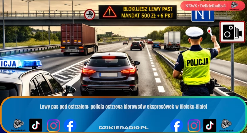 Nowe drogi ekspresowe wokół Bielska-Białej i walka z blokowaniem lewego pasa