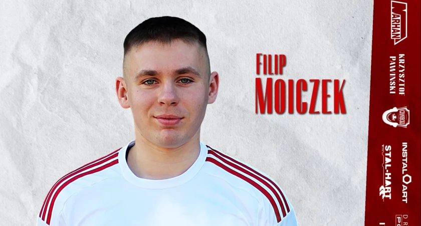 Nowa gwiazda w Czańcu! Filip Moiczek dołącza do biało-czerwonych.