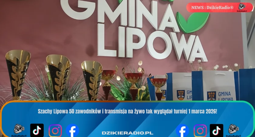 Niezwykłe starcia w Lipowej – szachowy turniej pod patronatem Wójta.