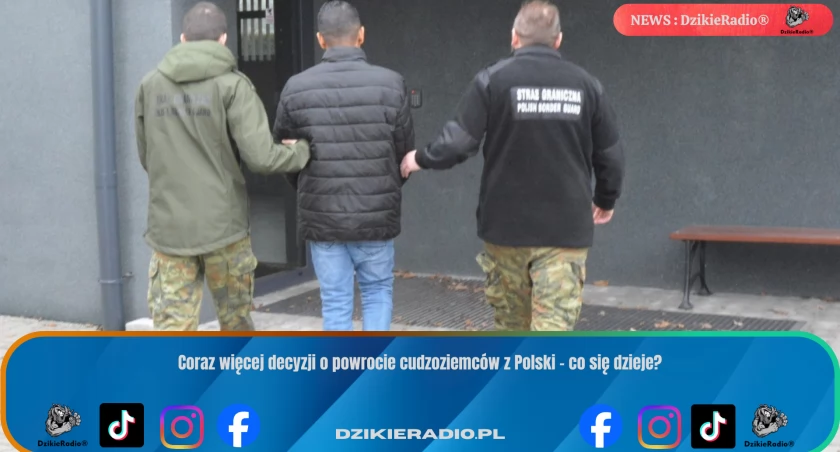 Rośnie liczba decyzji o deportacji cudzoziemców na południu Polski
