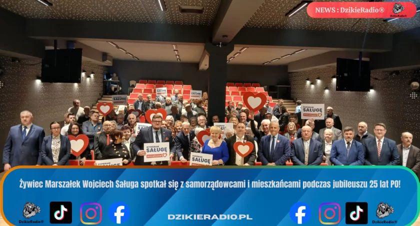 Wyjątkowe spotkanie w Żywcu: 25 lat Platformy Obywatelskiej i wizja rozwoju regionu.