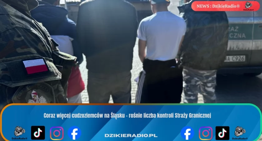 Coraz więcej cudzoziemców na Śląsku – rośnie liczba kontroli Straży Granicznej