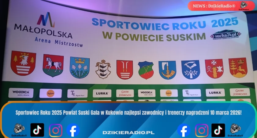 Szymon Gospodarczyk sportowcem powiatu suskiego.