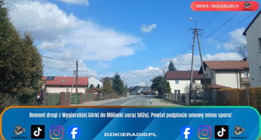 Remont drogi Węgierska Górka - Milówka: umowa mimo sporu podpisana