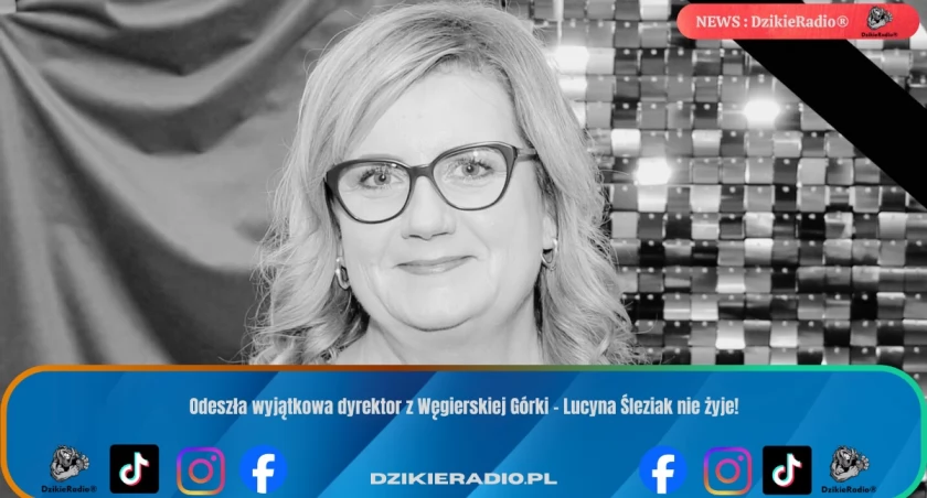 Zmarła Lucyna Śleziak, wieloletnia dyrektor szkoły w Węgierskiej Górce
