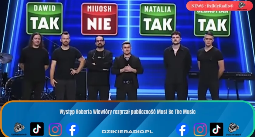 Robert Wiewióra z zespołem zachwycił w Must Be The Music – awans zdobyty!