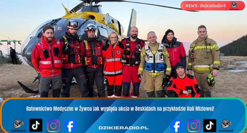 Ratownictwo medyczne w górach Żywca: walka o każdą sekundę życia