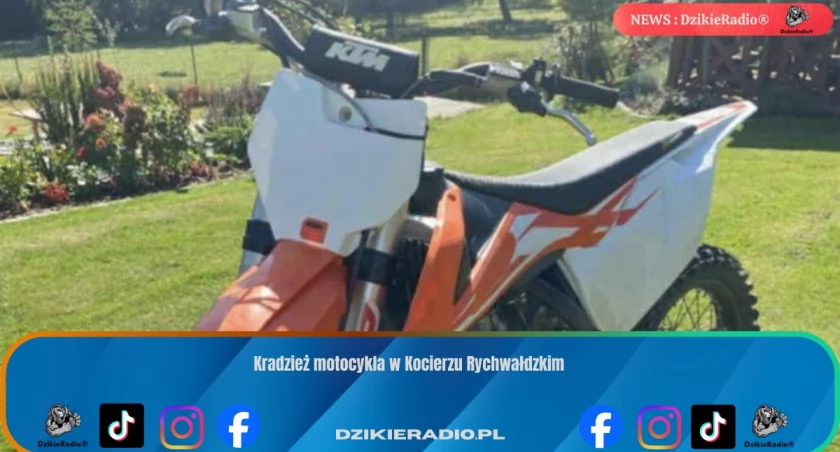 Zniknął motocykl! Właściciel zrozpaczony apeluje o informacje