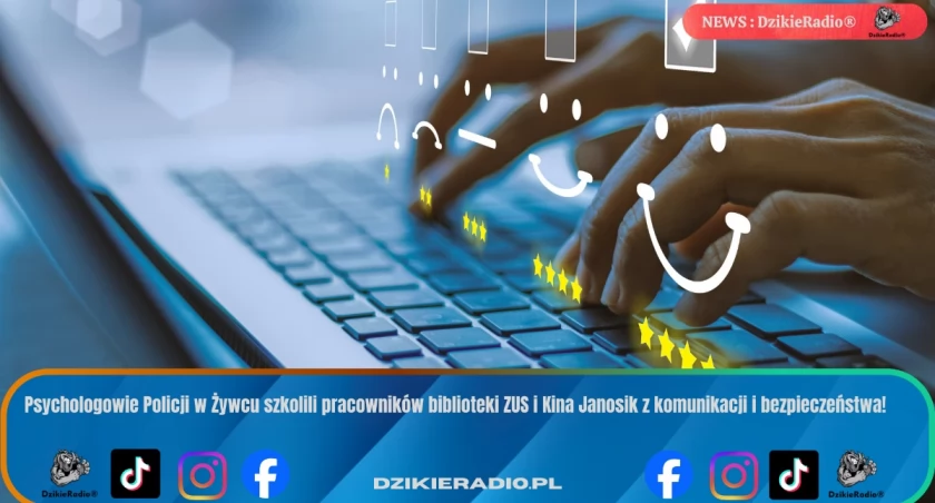 Policyjni psychologowie szkolą pracowników instytucji publicznych w Żywcu