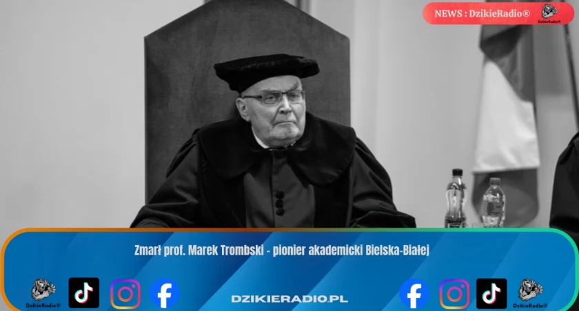 Zmarł prof. Marek Trombski – pionier akademicki Bielska-Białej
