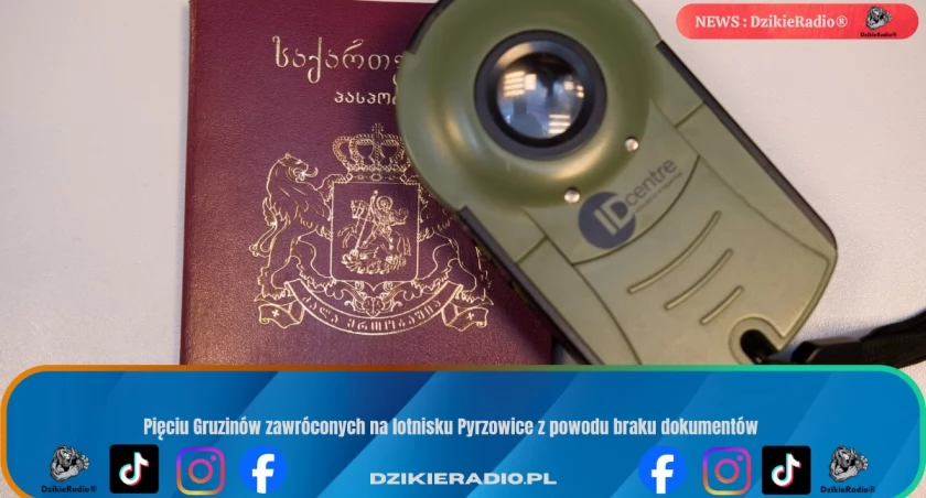 Pięciu Gruzinów zawróconych na lotnisku Pyrzowice z powodu braku dokumentów