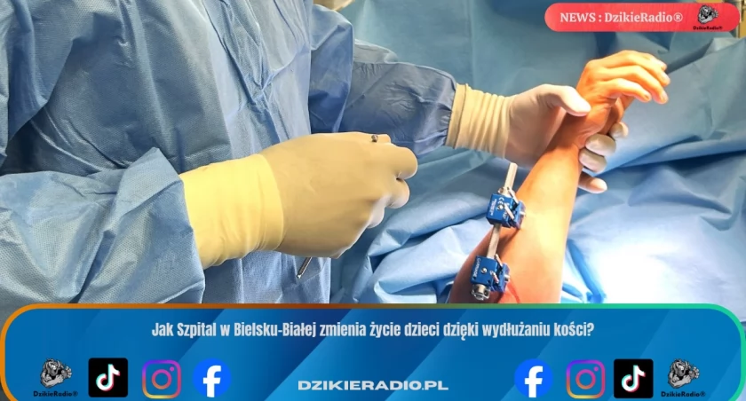 Nowoczesne wydłużanie kości u dzieci w Szpitalu Pediatrycznym w Bielsku-Białej