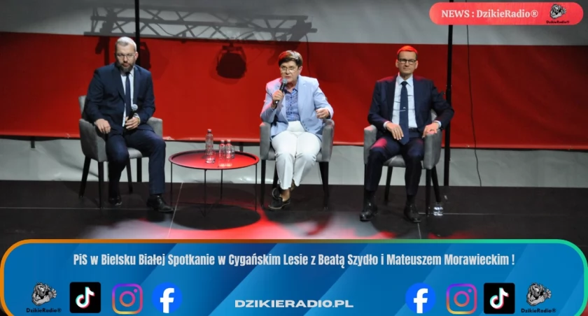 Tłumnie i emocjonalnie w Cygańskim Lesie: Spotkanie z Szydło i Morawieckim.