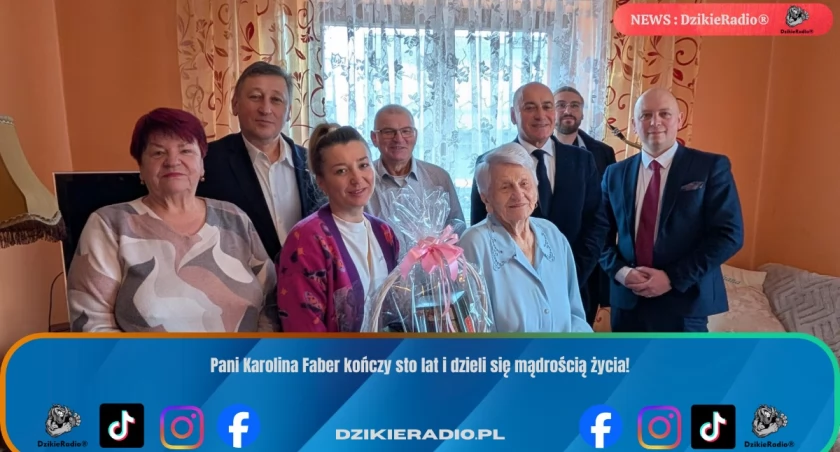 Wyjątkowy jubileusz setnych urodzin Pani Karoliny w Gminie Lipowa
