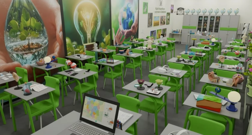W Żywcu w Szkole Mistrzostwa Sportowego im. Polskich Olimpijczyków w Żywcu powstanie innowacyjna przestrzeń edukacyjna wspierająca pasję naukową
