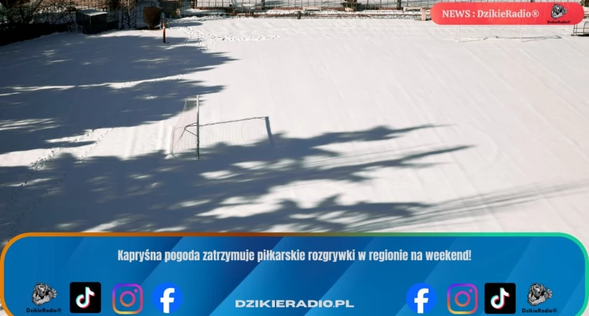 Trudna aura w Beskidach zatrzymała weekendowe mecze piłki nożnej w regionie