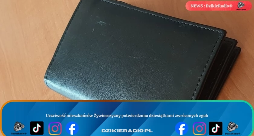 Uczciwość mieszkańców Żywiecczyzny potwierdzona dziesiątkami zwróconych zgub