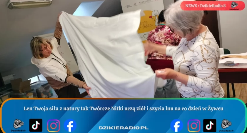Twórcze Nitki promują życie w zgodzie z naturą i moc lnu