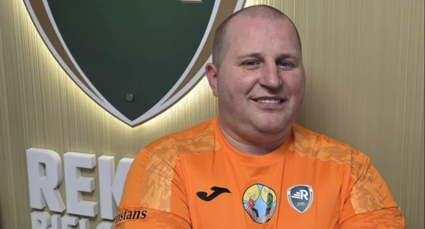 Piotr Kostrzewa nowym bramkarzem Drużyny Rekordu Blind