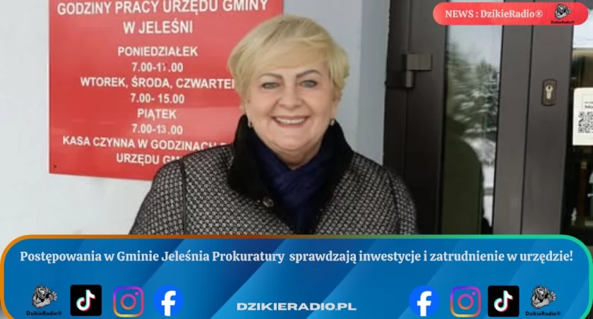 Aktualny przebieg postępowań w Gminie Jeleśnia dotyczących inwestycji i administracji.