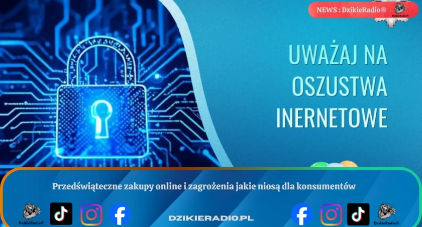 Przedświąteczne zakupy online i zagrożenia jakie niosą dla konsumentów