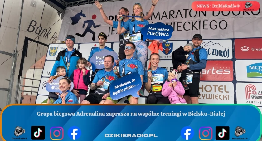 Grupa biegowa Adrenalina zaprasza na wspólne treningi w Bielsku-Białej