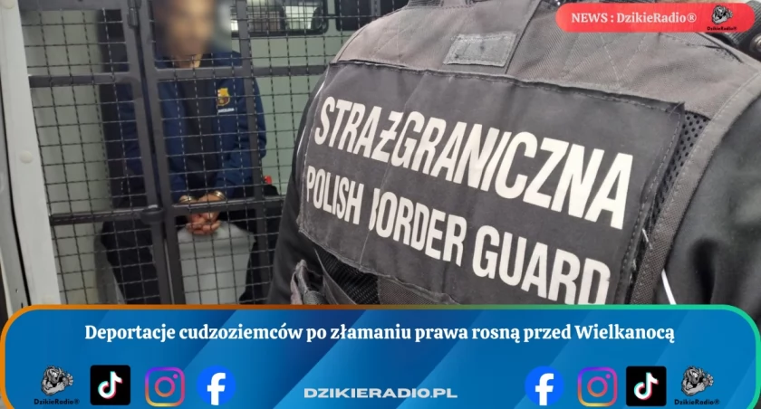 Deportacje cudzoziemców po złamaniu prawa rosną przed Wielkanocą