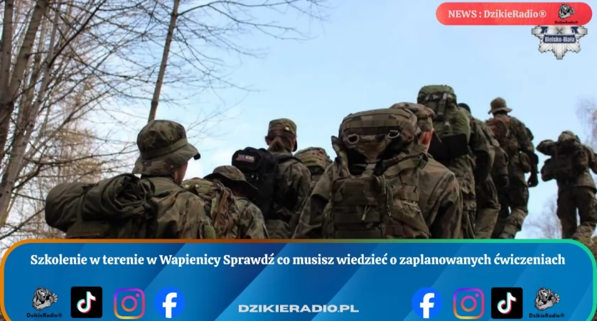 Spokój i świadomość podczas terenowych ćwiczeń w Wapienicy zaplanowanych na kwiecień