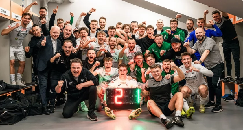 Emocjonujące derby Rekordu z Podbeskidziem na Stadionie Miejskim w Bielsku-Białej!