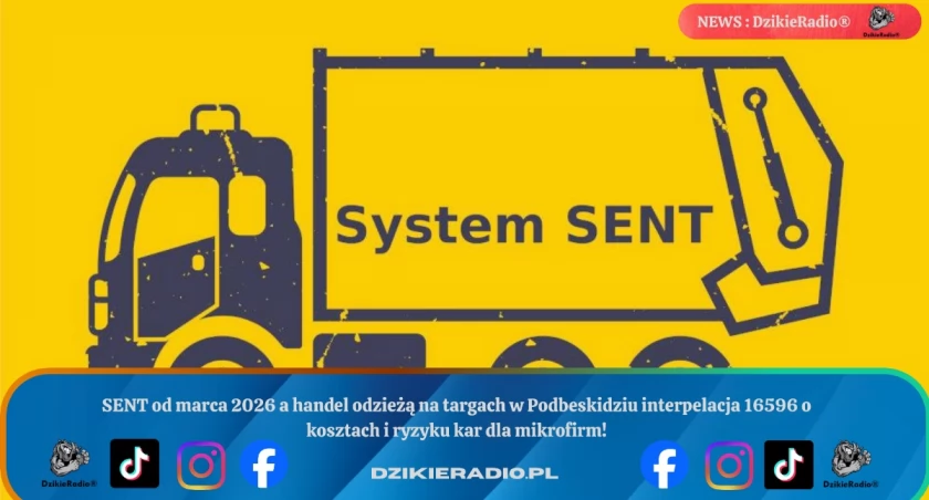 Interpelacja o ochronie mikroprzedsiębiorców odzieżowych przed nowymi obciążeniami w systemie SENT