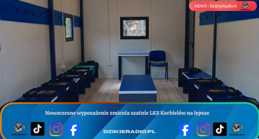 LKS Korbielów inwestuje w nowe szatnie dla lepszego komfortu zawodników