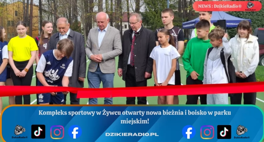 Sportowe centrum Żywca otwarte mieszkańcy zyskali nową przestrzeń do aktywności.