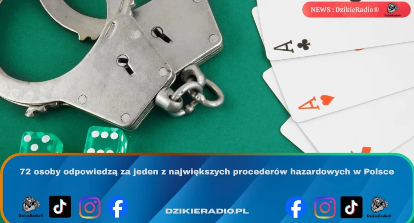 Prokuratura oskarża 72 osoby o nielegalny hazard i pranie pieniędzy